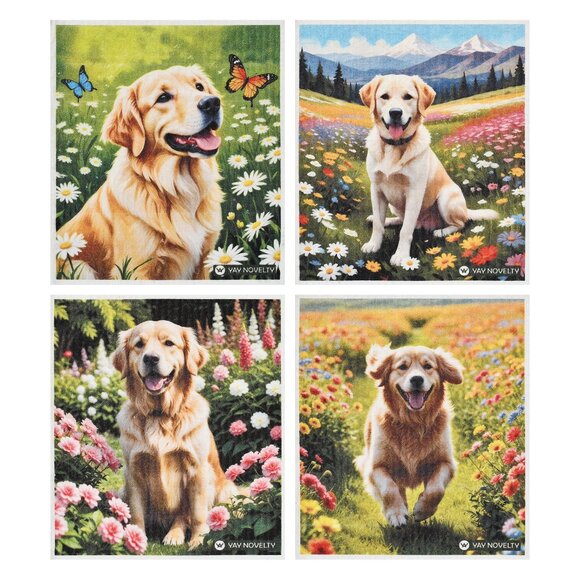 12-PK Eco-Friendly Swedish Dishcloths For Kitchen - Paper Towel Alternative - Picture 1 of 4